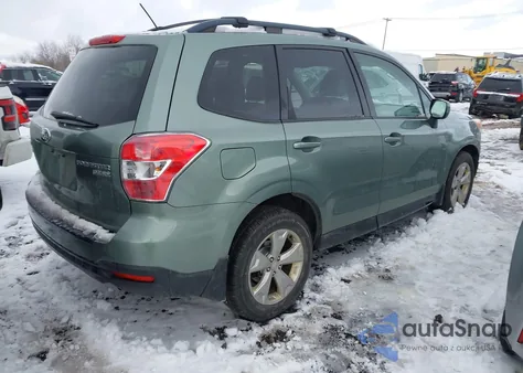 2015 Subaru Forester 2.5I Premium из США, поврежденный, VIN JF2SJADC2FH455735